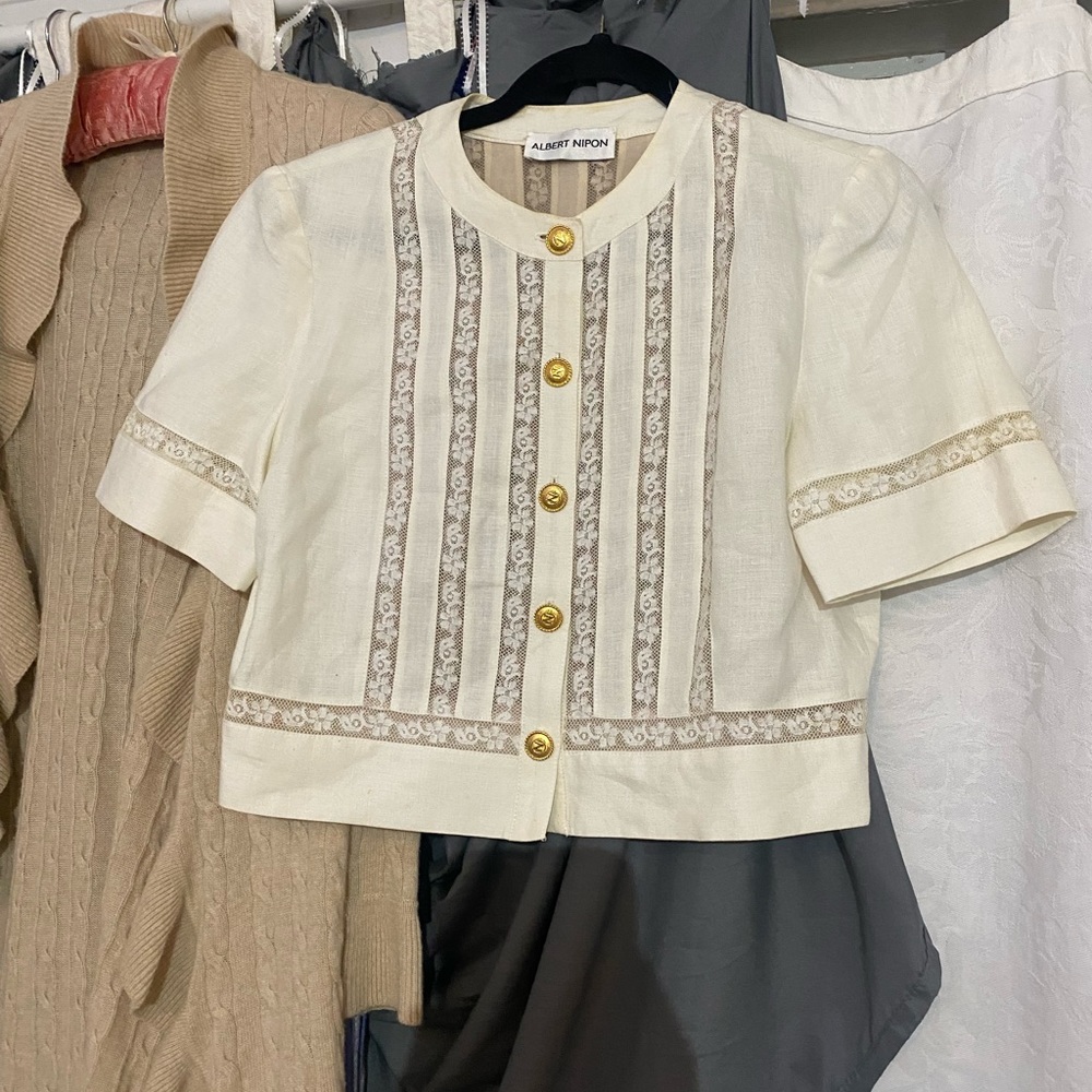 Vintage Top Albert Nipon